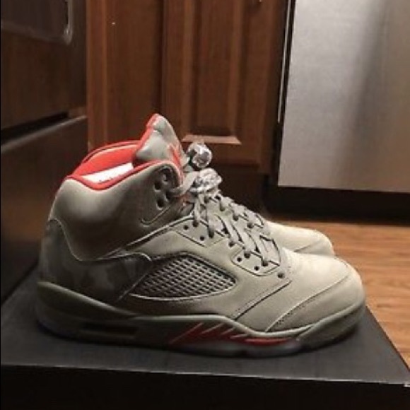 jordan 5 reflective camo